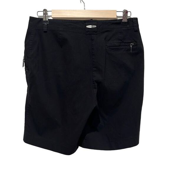 JAMIE SADOCK women's shorts 8 black golf stretch bermuda pockets outdoor cycling - Picture 2 of 5